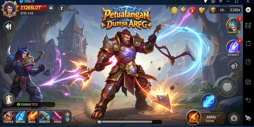 Tampilan gameplay intens di 3126SLOT dengan grafis menakjubkan.