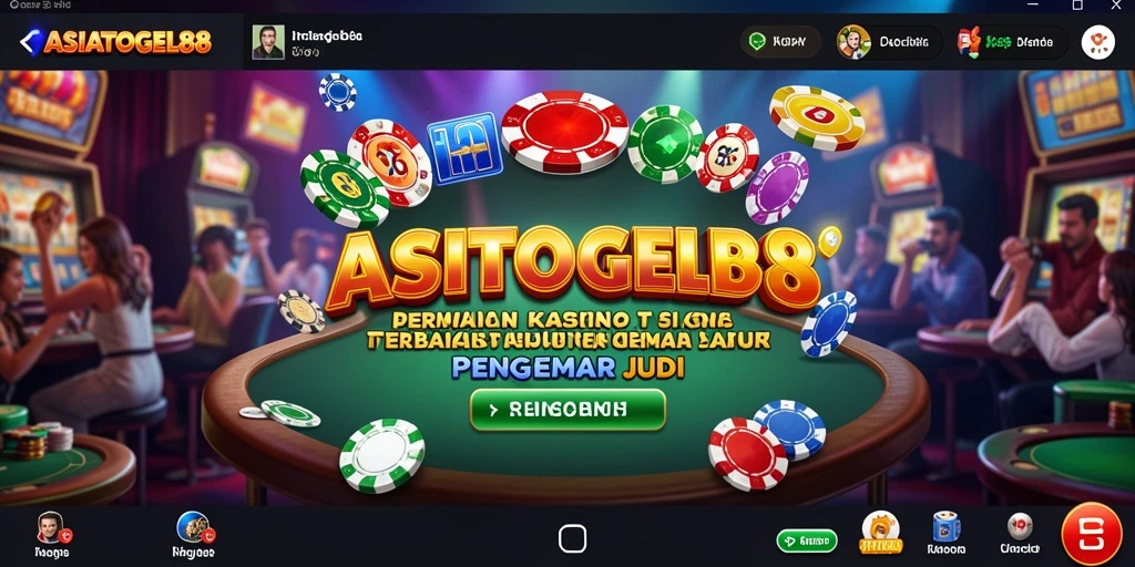 Tampilan menarik dari gameplay ASIATOGEL88 dalam aplikasi Kasino.
