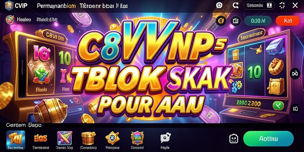 Tampilan gameplay Slot C8VIP yang menarik dan mengasyikkan.