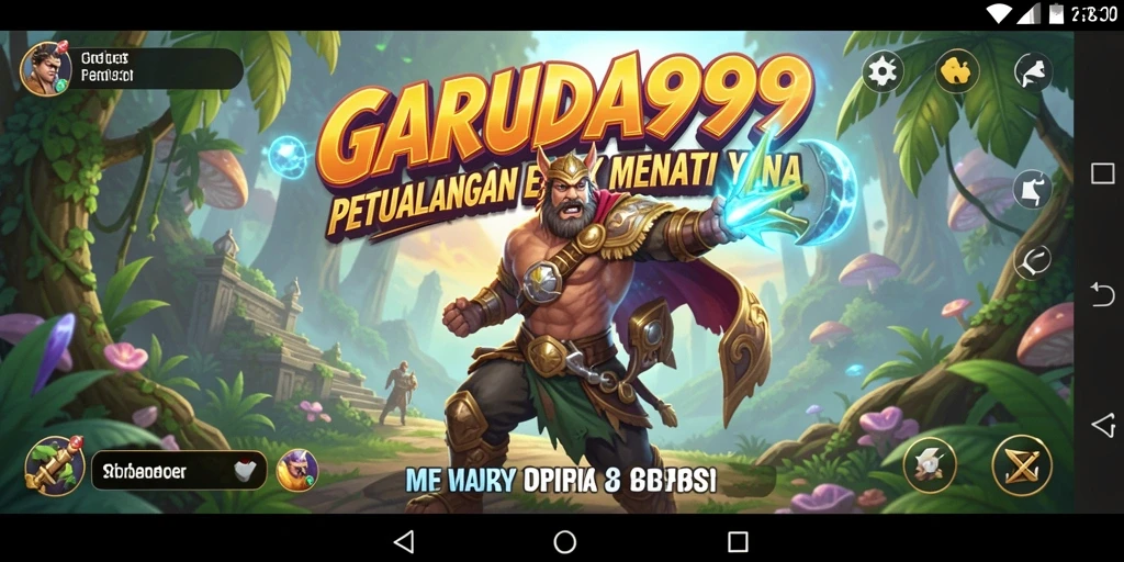 Tampilan menarik dari gameplay petualangan GARUDA999.
