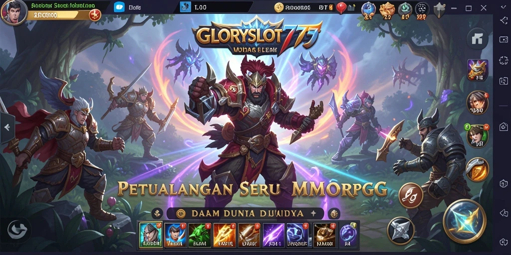 Gameplay seru dan grafis menawan dalam GLORYSLOT777.