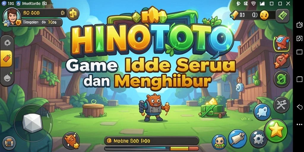 Tampilan gameplay HINOTOTO yang menarik dan penuh warna.
