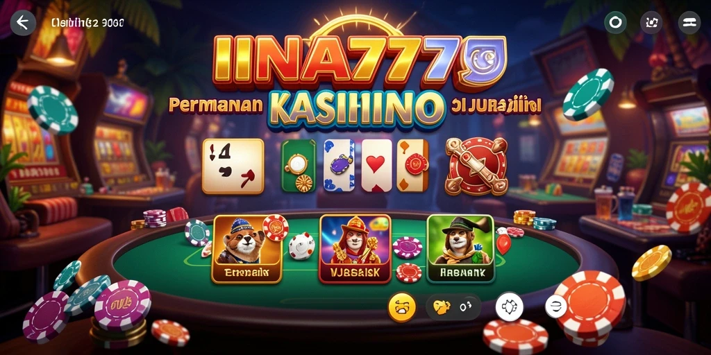 Tampilan gameplay menarik dan interaktif dari aplikasi Kasino INA777.