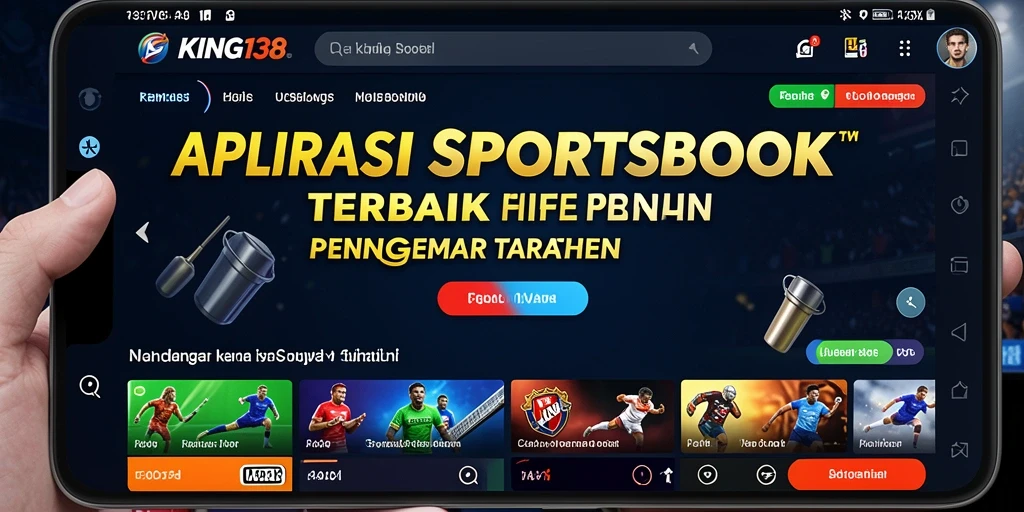 Tampilan menarik dari gameplay taruhan olahraga di KING138.