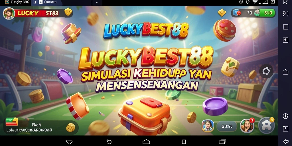 Tampilan gameplay menarik dari LUCKYBEST88 di dunia simulasi.
