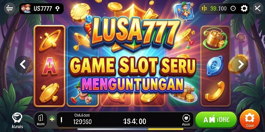 Gameplay LUSA777 yang menarik dengan grafis slot yang memukau.