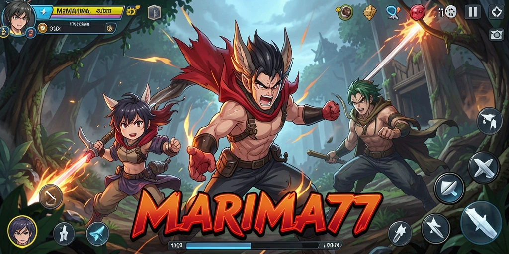 Gameplay menarik dengan karakter Anime unik dan aksi seru.