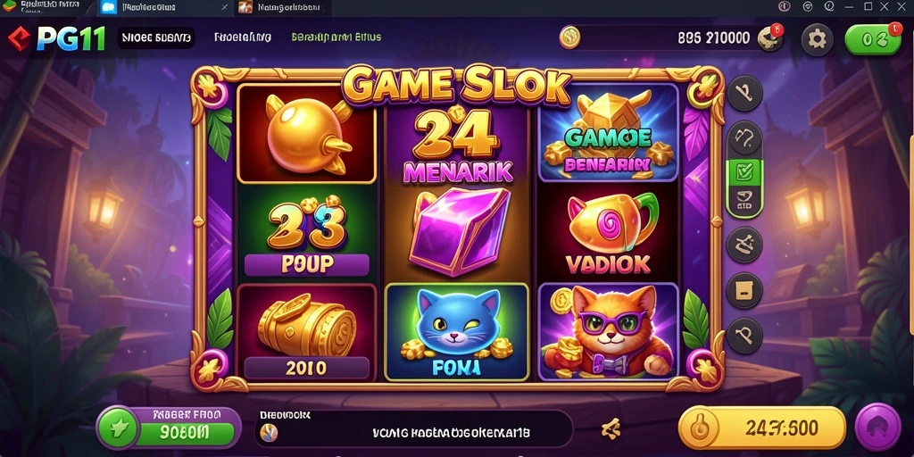 Tampilan gameplay PG11 yang menakjubkan, siap memberikan keseruan bermain slot.