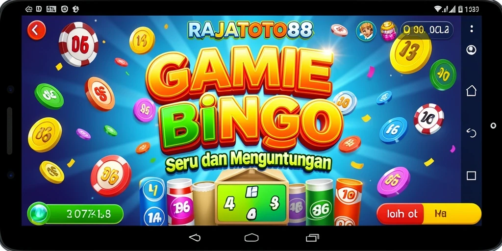 Tampilan gameplay menarik dari RAJATOTO88 yang penuh warna.