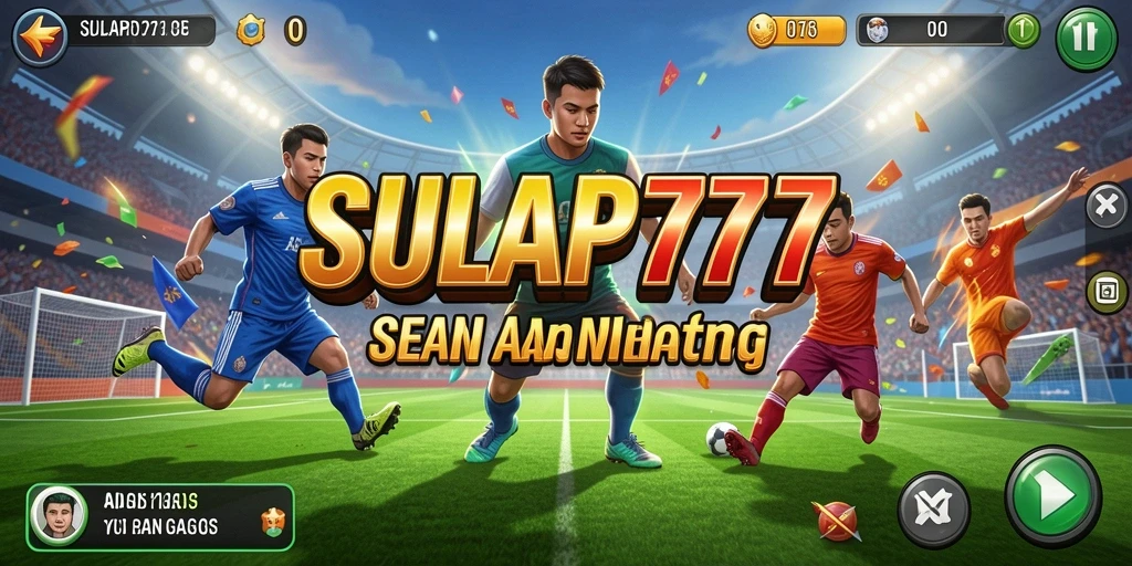 Tampilan gameplay seru dari SULAP777 yang menampilkan berbagai cabang olahraga.