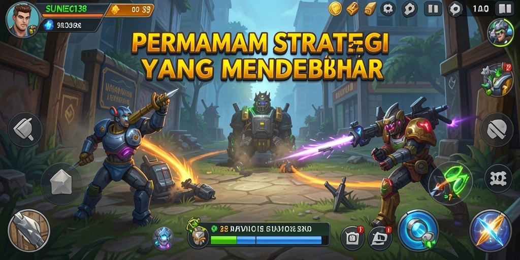 Tampilan gameplay SUNEO138 yang menegangkan dan penuh strategi.